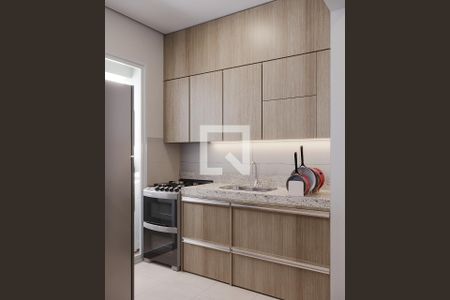 Apartamento à venda com 2 quartos, 55m² em Santa Branca, Belo Horizonte