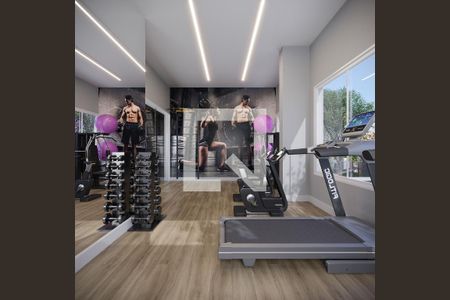 Apartamento à venda com 2 quartos, 55m² em Santa Branca, Belo Horizonte