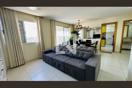 Sala de apartamento para alugar com 3 quartos, 108m² em Jardim Goiás, Goiânia