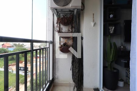 Sacada Sala de apartamento à venda com 2 quartos, 50m² em Jardim Jamaica, Santo André