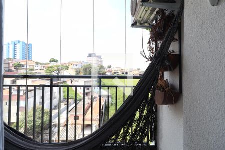 Sacada Sala de apartamento para alugar com 2 quartos, 55m² em Jardim Jamaica, Santo André