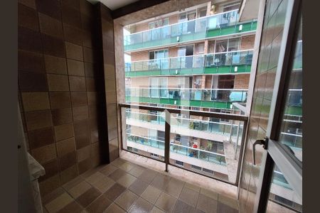 Varanda da sala  de apartamento para alugar com 2 quartos, 70m² em Botafogo, Rio de Janeiro