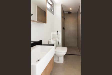 Studio para alugar com 29m², 1 quarto e sem vaga Studio para alugar com 29m², 1 quarto e sem vagaBanheiro