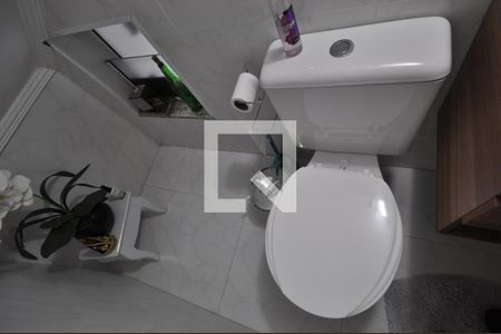 Lavabo de casa de condomínio para alugar com 2 quartos, 72m² em Vila Nilo, São Paulo