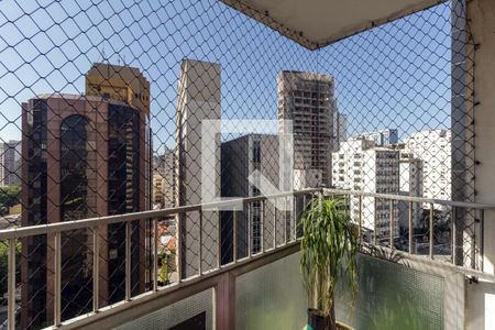 Varanda da Sala de apartamento para alugar com 3 quartos, 198m² em Consolação, São Paulo