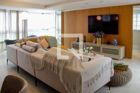 Sala de apartamento à venda com 3 quartos, 147m² em Barra da Tijuca, Rio de Janeiro