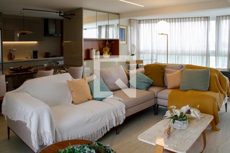 Sala de apartamento à venda com 3 quartos, 147m² em Barra da Tijuca, Rio de Janeiro