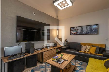 Sala de apartamento para alugar com 3 quartos, 88m² em Nova Suíça, Belo Horizonte