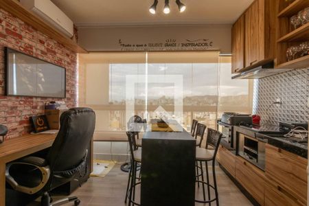 Varanda gourmet de apartamento para alugar com 3 quartos, 88m² em Nova Suíça, Belo Horizonte