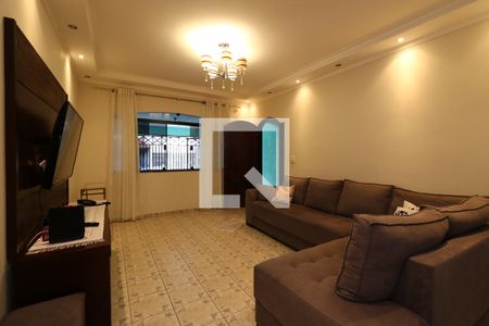 Sala de casa à venda com 3 quartos, 193m² em Parque Gerassi, Santo André