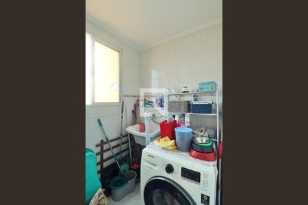 Área de Serviço de apartamento à venda com 2 quartos, 64m² em Vila Alto de Santo Andre, Santo André