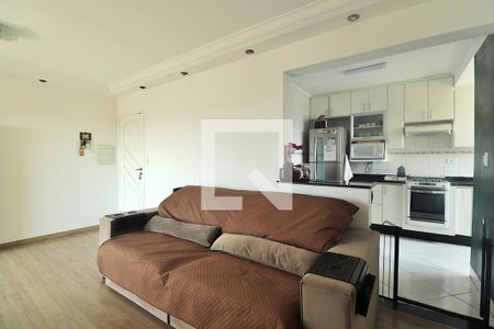 Sala de apartamento à venda com 2 quartos, 64m² em Vila Alto de Santo Andre, Santo André