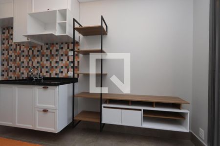 Sala/Cozinha de apartamento para alugar com 1 quarto, 28m² em Vila Independência, São Paulo