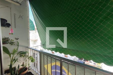 Varanda da Sala de apartamento à venda com 3 quartos, 69m² em Taquara, Rio de Janeiro