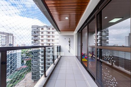Varanda de apartamento à venda com 3 quartos, 200m² em Vila Gilda, Santo André