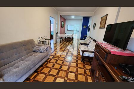 Sala de apartamento para alugar com 3 quartos, 97m² em José Menino, Santos