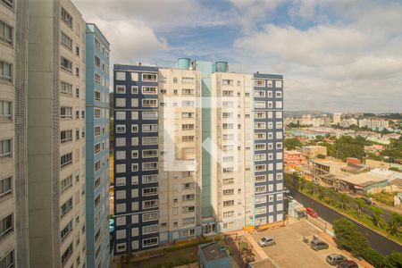 Vista da Sala de apartamento à venda com 2 quartos, 48m² em Jardim Leopoldina, Porto Alegre