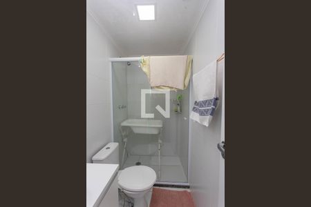 Apartamento para alugar com 56m², 2 quartos e 1 vagaBanheiro da suíte 