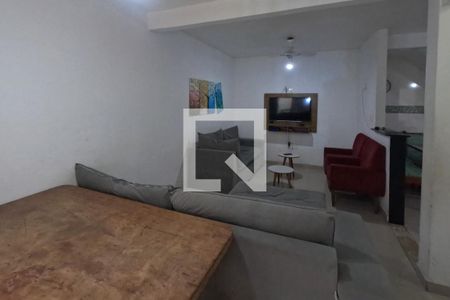 Sala de Estar e Jantar de casa para alugar com 3 quartos, 100m² em Aparecida, Santos