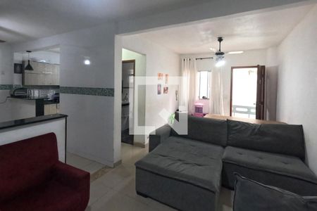 Sala de Estar e Jantar de casa para alugar com 3 quartos, 100m² em Aparecida, Santos
