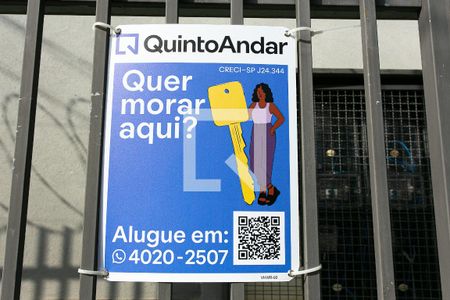 Apartamento para alugar com 45m², 2 quartos e sem vaga Apartamento para alugar com 45m², 2 quartos e sem vagaFachada - Placa