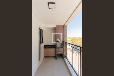 Sacada da Sala de apartamento para alugar com 2 quartos, 68m² em Swiss Park, Campinas