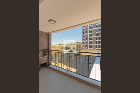 Sacada da Sala de apartamento para alugar com 2 quartos, 68m² em Swiss Park, Campinas