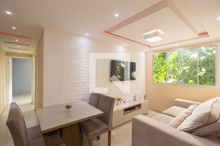 Sala de apartamento para alugar com 2 quartos, 45m² em Campo Grande, Rio de Janeiro