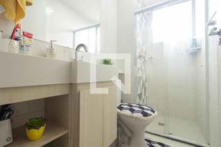 Apartamento para alugar com 45m², 2 quartos e 1 vagaDetalhe do Banheiro