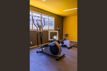 Apartamento para alugar com 29m², 1 quarto e sem vaga Apartamento para alugar com 29m², 1 quarto e sem vagaÁrea comum - Academia