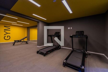 Apartamento para alugar com 29m², 1 quarto e sem vaga Apartamento para alugar com 29m², 1 quarto e sem vagaÁrea comum - Academia