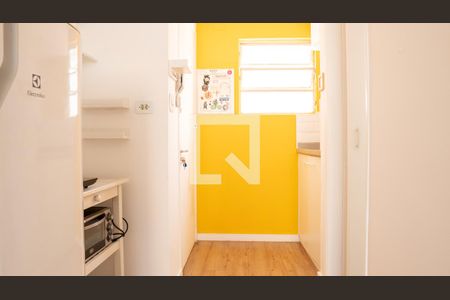 Studio para alugar com 28m², 1 quarto e sem vaga Studio para alugar com 28m², 1 quarto e sem vagaCozinha