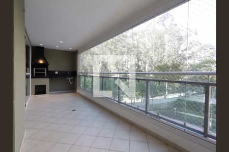 Varanda gourmet de apartamento para alugar com 3 quartos, 119m² em Vila Andrade, São Paulo