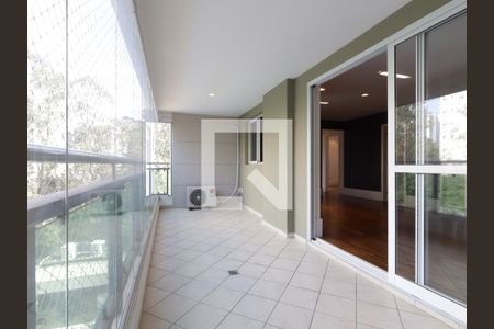 Varanda gourmet de apartamento para alugar com 3 quartos, 119m² em Vila Andrade, São Paulo