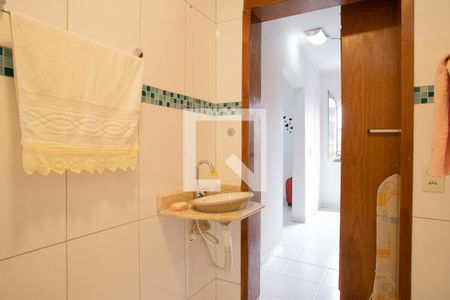 Banheiro - Suíte 1 de casa à venda com 3 quartos, 195m² em Vila Jordanopolis, São Bernardo do Campo