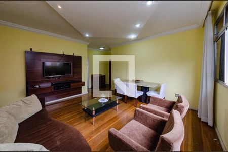 Sala de apartamento para alugar com 4 quartos, 120m² em Estoril, Belo Horizonte