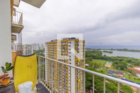 Varanda de apartamento para alugar com 2 quartos, 70m² em Barra da Tijuca, Rio de Janeiro