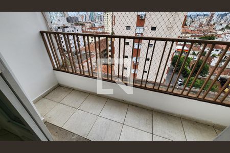 Varanda da Sala de apartamento para alugar com 3 quartos, 95m² em Embaré, Santos