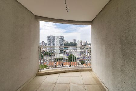 Varanda da Sala de apartamento à venda com 2 quartos, 75m² em Vila Dom Pedro I, São Paulo