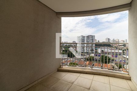 Varanda da Sala de apartamento à venda com 2 quartos, 75m² em Vila Dom Pedro I, São Paulo