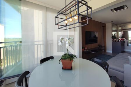 Varanda Gourmet de apartamento à venda com 2 quartos, 91m² em Swiss Park, Campinas