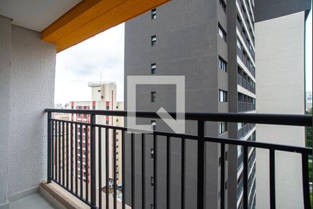 Varanda da Sala/Quarto de apartamento para alugar com 1 quarto, 25m² em Bela Vista, São Paulo