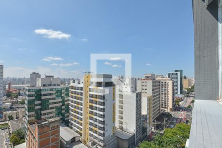 Vista do quarto de kitnet/studio à venda com 1 quarto, 34m² em Liberdade, São Paulo
