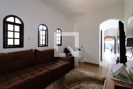 Sala de casa à venda com 3 quartos, 201m² em Vila Silvestre, Santo André