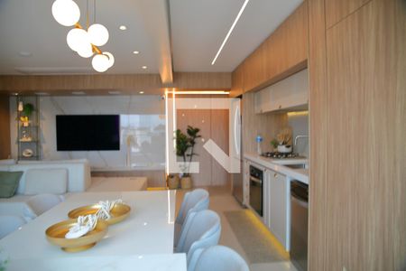 Sala/Living de apartamento à venda com 3 quartos, 84m² em Vila Gonçalves, São Bernardo do Campo