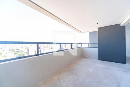 Varanda Gourmet de apartamento à venda com 2 quartos, 105m² em Vila Assunção, Santo André