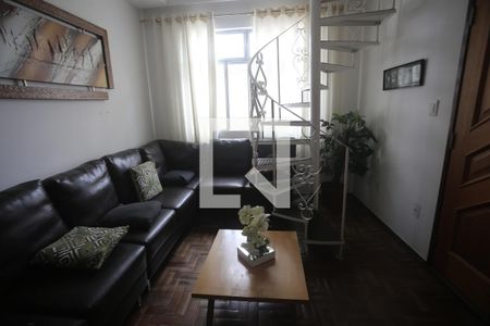 Sala de apartamento à venda com 3 quartos, 150m² em Alto Barroca, Belo Horizonte
