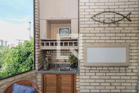 Varanda da sala de apartamento para alugar com 3 quartos, 151m² em Igara, Canoas