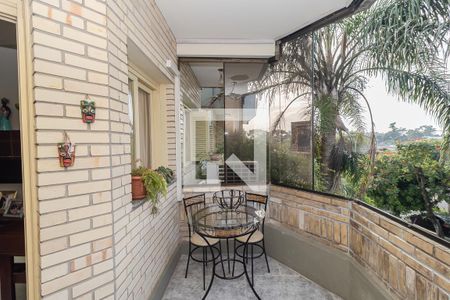 Varanda da sala de apartamento para alugar com 3 quartos, 151m² em Igara, Canoas