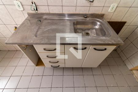 Apartamento para alugar com 50m², 2 quartos e 1 vagaDetalhe da cozinha